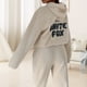 thumbnail image 4 of Hombres Mujeres Sudadera con capucha Casual Primavera Invierno Jogger Deportes Traje Carta Impresión, 4 of 8