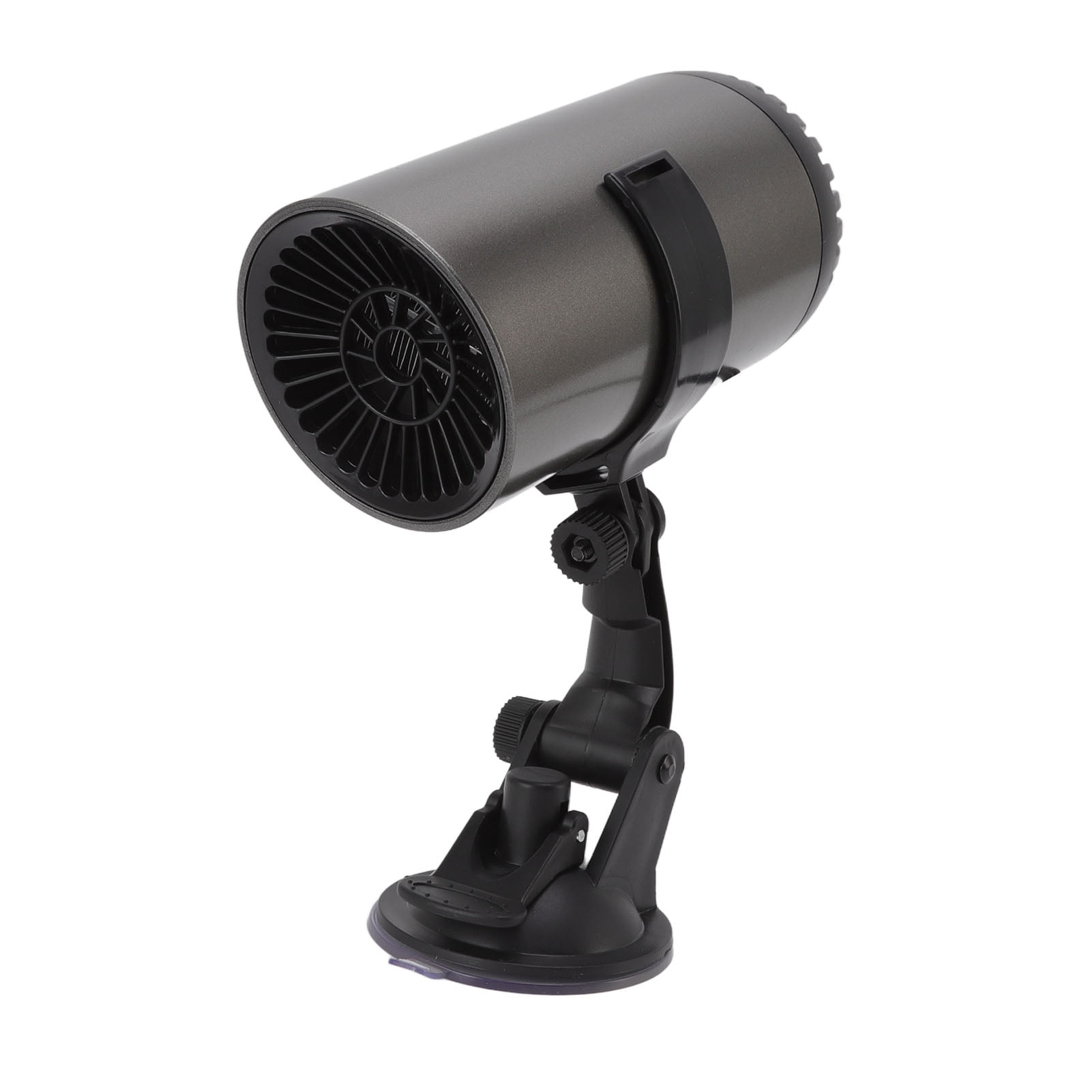 Suodoka 12V Portable Car Heater & Defroster, Fast Heating Auto Windshield Fan with Suction Cup Bracket (2.6 x 5.7 in / 6.5 x 14.5 cm)