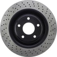 thumbnail image 2 of Centric Parts Disc Brake Rotor P/N:128.62102 Fits select: 2010-2013 CHEVROLET CORVETTE GRAND SPORT, 2006-2009 CHEVROLET CORVETTE Z06, 2 of 4