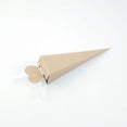 thumbnail image 3 of CAROOTU 50pcs Cones Favour Gift Box Long Triangles Shape Sweet Candy Box for Wedding Birthday Party, 3 of 7