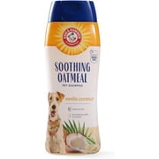 Arm & Hammer Soothing Oatmeal Dog Shampoo, Nourishing and Moisturizing, Vanilla Coconut Scent, 20 oz