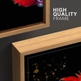 thumbnail image 4 of wall26 Framed Canvas Print Wall Art Set Vibrant Multicolor Tropical Ocean Betta Fish Nature Animals Photography Realism Rustic Landscape Colorful for Living Room, Bedroom, Office - 16"x24"x, 4 of 5