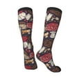 thumbnail image 4 of Balery Forest Wild Mushroom Fun Novelty Socks Men'S Women'S Crew Socks Funny Crazy Novelty Socks Quirky And Cool Socks, 4 of 9