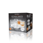 Final Touch 2.5 oz Clear Glass Yarai Shot Glass Set
