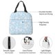 thumbnail image 4 of Easygdp Cute Bunny Bolsa Térmica Premium - Tela Oxford Impermeable, Gran Capacidad, Bolsillo Frontal, Unisex para Trabajo, Escuela, Actividades al Aire Libre y Picnics, 4 of 8