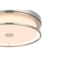 thumbnail image 5 of Living District Kolson 16 Inch Led Flush Mount In Polished Nickel, 5 of 8