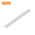 thumbnail image 3 of Uxcell 5Pcs Wire Diameter 0.016", OD 0.16", Free Length 1.77" 304 Stainless Steel Coil Mechanical Compressed Spring, 3 of 7