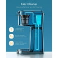 thumbnail image 4 of Strak Iced Coffee Maker, Hot and Cold Coffee Maker Single Serve for K Cup and Ground, with Descaling Reminder and Self Cleaning, Iced Coffee Machine for Home, Office and RV, 4 of 4