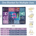 thumbnail image 2 of 13th Birthday Presents for Girls Throw Blanket 50"x60" 13 Year Old Girl Birthday Present Soft Blanket for Couch Bed 13th Birthday Decorations for Girls Best Teenage Girl Presents, 2 of 6