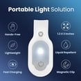 thumbnail image 2 of ClipGlow Light Night Shift Light con clip para lactancia, color blanco, 2 of 7