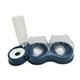 thumbnail image 5 of Cuencos dobles para gatos, juego de comederos y bebederos para mascotas, 3 en 1, inclinados 15 degree con dispensador de agua, comedero elevado para perros Azul oscuro, 5 of 8