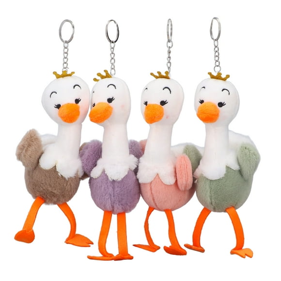 Ostrich Plush Toy, 4 Colors Stuffed Animal Toys Feel Comfortable  For Fancy Dress Party