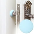 thumbnail image 2 of Huayishang Child Proof Door Knob Covers Clearance, Rubber Home Door Doorknob Back Wall Protector Savior Shockproof Crash Pad Home Essentials Blue, 2 of 2