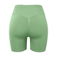 thumbnail image 5 of Pantalones cortos sin costuras para mujer con efecto lifting - Pantalones cortos de gimnasio y yoga de cintura alta, control de abdomen, nailon y spandex, tallas S-XL, 5 of 5