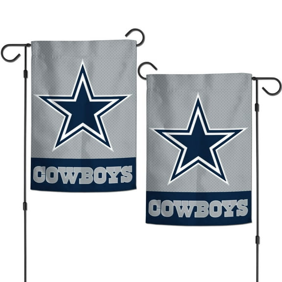 NFL Dallas Cowboys Team 18" x 18" Applique Garden Flag