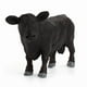thumbnail image 1 of Figura realista de PVC con forma de toro Angus de color negro, modelo de vaca salvaje, 12,5 cm, 1 of 3