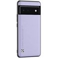 thumbnail image 1 of Pour Google Pixel 6, Étui en Cuir de Protection Antichoc pour Google Pixel 6 (Violet Clair), 1 of 5