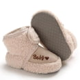 thumbnail image 1 of Para Bebé Recién Nacido, Suela Suave Y Cálida, Para El Invierno, Para Niños Y Niñas, Color Caqui, 12 Cm Caqui 12cm, 1 of 10