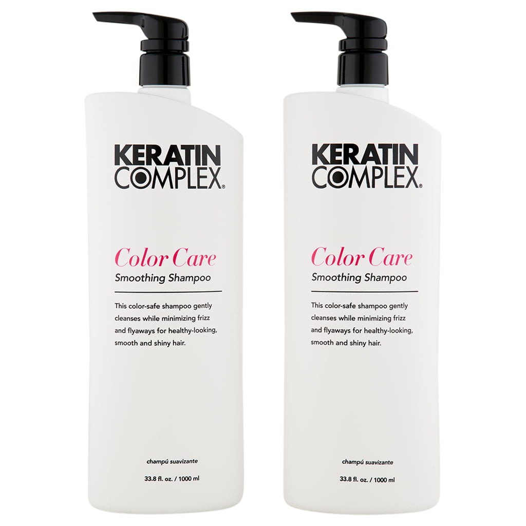 Keratin Complex Keratin Color Care Shampoo 2 Ct 33.8 oz / 1 L - Walmart.com