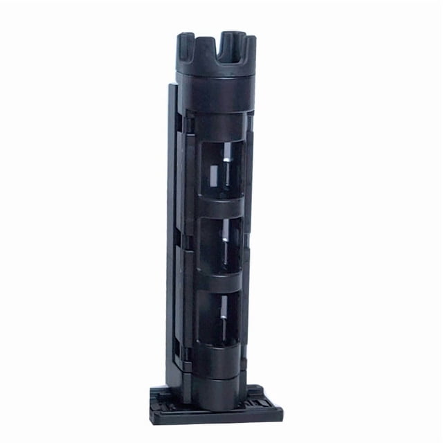 Wholesale Multi-Functional Black Fishing Bucket Accessory: Sturdy Rod Holder, Bait Tube & Lure Box Organizer – Portable, Easy-to-Use Gear for Enhanced Angling Experience, Ideal for Retailers &