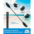 thumbnail image 5 of Adjustable Carbon Fiber Kayak Paddle 86in-94in with Paddle Leash for Adults, 5 of 5