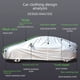 thumbnail image 5 of Chaqueta de coche Energy adecuada para el modelo Tesla Y, protector térmico, impermeable y a prueba de polvo, chaqueta de coche de tela Oxford, funda para coche, 5 of 5