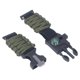 thumbnail image 2 of Correa de reloj de supervivencia Paracord 6 en 1 de 24mm, brújula, silbato, correa de repuesto para Suunto 7/9 OD verde, 2 of 10