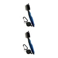 thumbnail image 1 of serony Golf Club Brush Replacement Solid Color Double-sided Ball Shoe Brushes Cleaning Tool Accessories with Carabiner Blue Lidless 2Set, 1 of 6