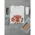 thumbnail image 3 of Aztec With Eagle And Dog T-Shirt Men -Image by Shutterstock, Male Small, 3 of 4