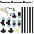thumbnail image 1 of IBC connection kit S60 x 6 IBC for 3 IBC tanks side by side / rain tank with 3/4" garden tap., 1 of 4