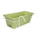 thumbnail image 5 of Macetero para balcón, soporte para plantas de jardín, maceta colgante, bandeja desmontable para valla Verde claro, 5 of 8