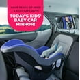 thumbnail image 7 of Todays Kids Baby Car Mirror for Back Seat Rear Facing - 360-Degree Adjustable Backseat Baby Mirror for Car, Extra Wide & Crystal Clear Car Mirror Baby Rear Facing Seat - Fully Assembled & Shatterproof, 7 of 7