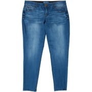 Democracy Plus Ab-solution Curve Lift Whiskered Jeggings 20W Blue