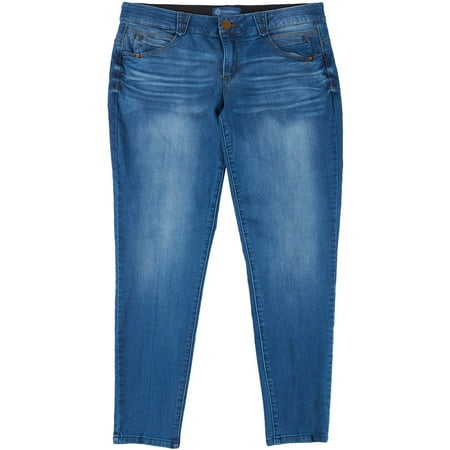 Democracy Plus Ab-solution Curve Lift Whiskered Jeggings 20W Blue