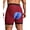 Red, variant on baleaf Men's 4D Padded Cycling Underwear Bike Shorts Bicycle Gray L