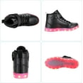 thumbnail image 3 of Rechargeable Illuminated Sneakers - Adult High-Top Photoluminescent Athletic Shoes for Night Events, 3 of 10