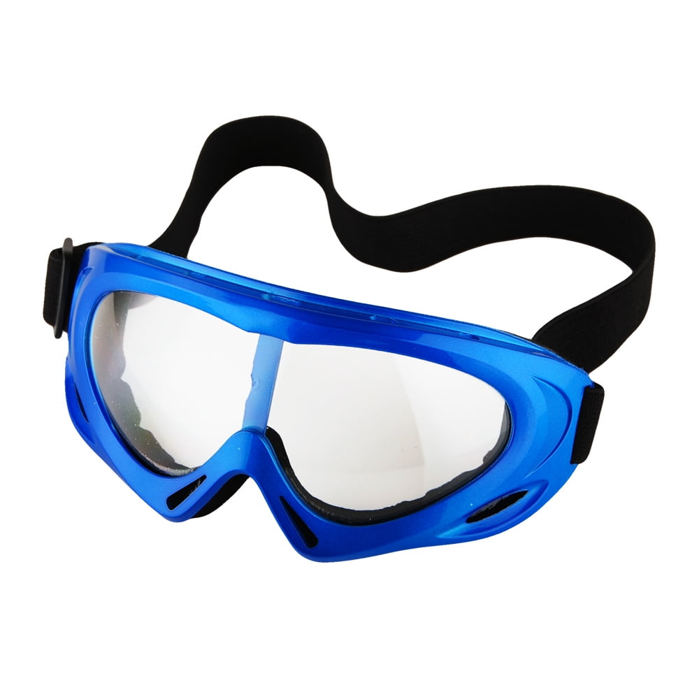 Wow! Youth Kids Motocross BMX MX ATV Dirt Bike Helmet HJOY Dragon Blue, Goggles, MG Youth Blue Glove Bundle