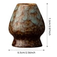 thumbnail image 2 of Ceramic Whisk Matcha Making Tray Set with Brush Holder for Traditional Japanese Tea, 2 of 4