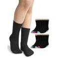 thumbnail image 3 of Wonder Nation Girls Crew Socks, 10 Pack, 3 of 3
