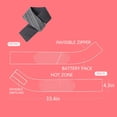thumbnail image 3 of Xihbxyly Bufanda Térmica para El Cuello, Almohadilla Térmica Mejorada, 3 Niveles de Calor, Tela Suave para Mayor Comodidad, Diseño Ligero, Alivio Del Dolor En Invierno, Batería Externa Usb Portátil,, 3 of 7