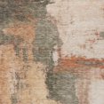 thumbnail image 5 of 8' X 10' Terra Cotta Gray And Brown Abstract Washable Indoor Outdoor Area Rug, 5 of 5