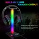 thumbnail image 4 of Audífonos Soporte para RGB Puerto USB dual Escritorio de control táctil Soporte para para juegos Rack WDOplteas Para estrenar, 4 of 8