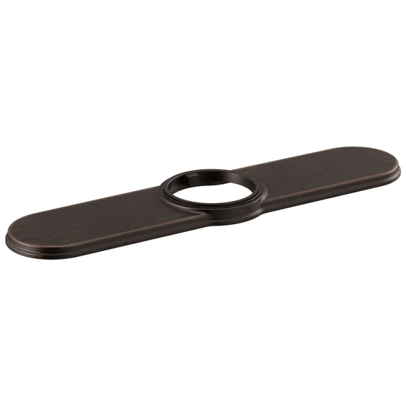 Open Box Delta Rp100845 Renaldi Escutcheon Plate - Bronze