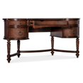 thumbnail image 3 of Bowery Hill Modern / Contemporary Wood Kidney Writing Desk in Brown, 3 of 6