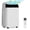 White top cover plus, variant on 14000 BTU Portable Air Conditioner Ultra Quiet 48dB, 3 in 1 Cooling Dehumidifier Fan for Rooms up to 750 Sq Ft, Energy Efficient with Remote Timer Window Kit, Bedroom Home Office
