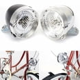 thumbnail image 2 of MYG Retro Vintage Bicycle 3 LED Front Light Headlight Safety Warning Night Light, 2 of 6
