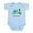 Sky Blue, variant on CafePress - Night Owl Body Suit - Baby Light Bodysuit, Size Newborn - 24 Months