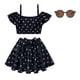 thumbnail image 1 of 2023 miércoles Addams traje de baño niños dos piezas miércoles traje de baño para niñas bebés verano niños trajes de baño 2-10 años 2T (Tag100) Gao Jinjia LED, 1 of 2