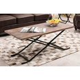 thumbnail image 3 of Boraam 77023 Miriam Cocktail Table, Weathered Brown, 3 of 5