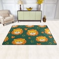 thumbnail image 3 of Lion Heart Pattern Memory Foam Area Rug 31"x20" Non Slip, Absorbent, Fade Proof for Living Room, Bedroom, Office, 3 of 7